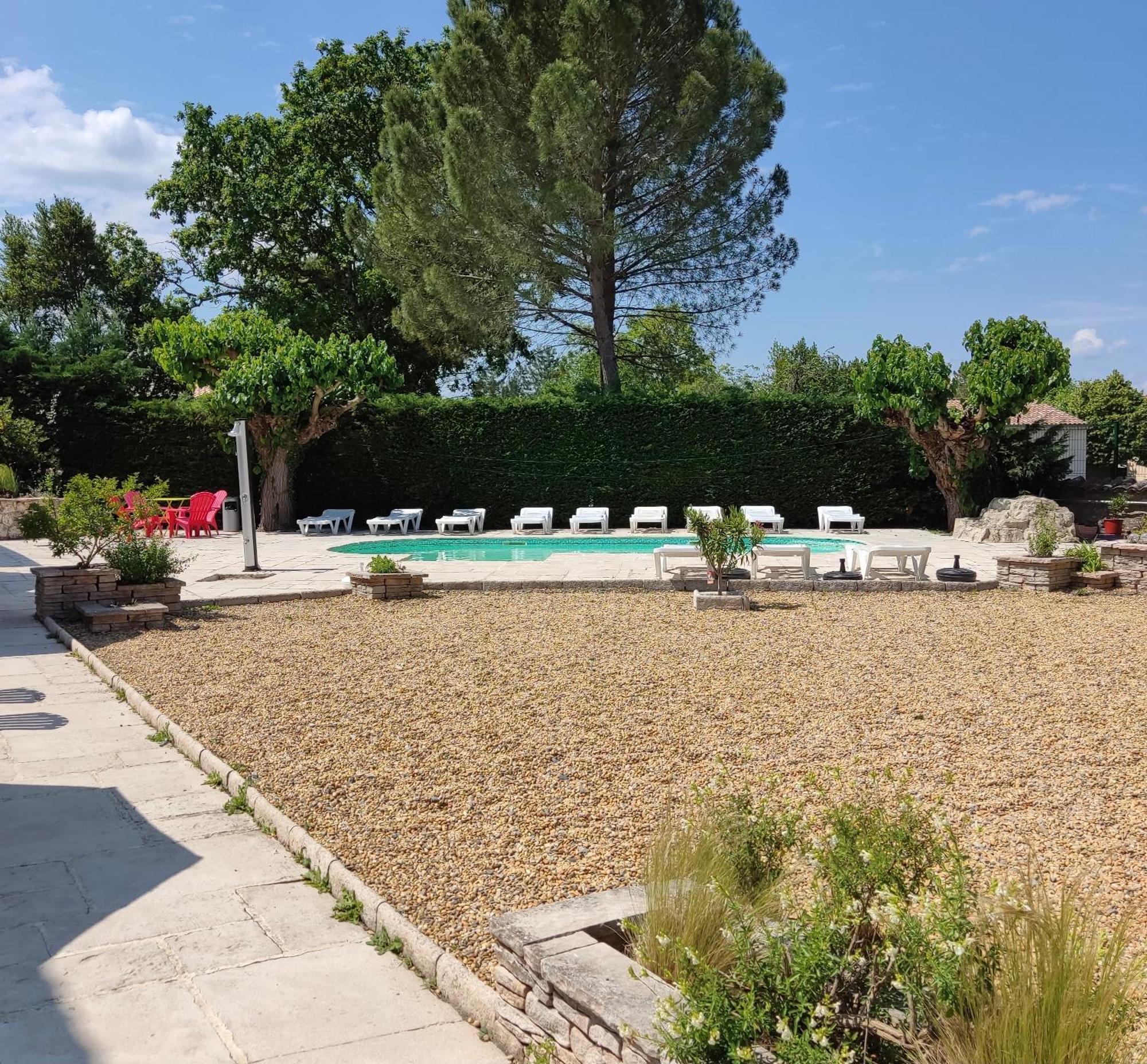 Ardeche Chambres D Hotes Pres De Vallon Pont D Arc Grospierres Dış mekan fotoğraf