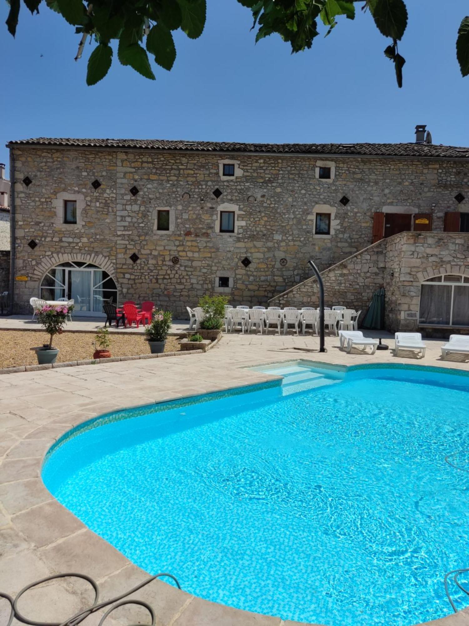Ardeche Chambres D Hotes Pres De Vallon Pont D Arc Grospierres Dış mekan fotoğraf